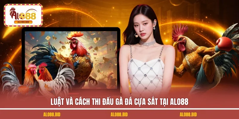 Gà Đá Cựa Sắt - Thử Sức Bộ Môn Chọi Kê Hấp Dẫn Tại ALO88 3 Luật và cách thi đấu gà đá cựa sắt tại ALO88